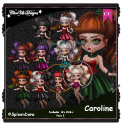 Caroline CU/PU Pack 2