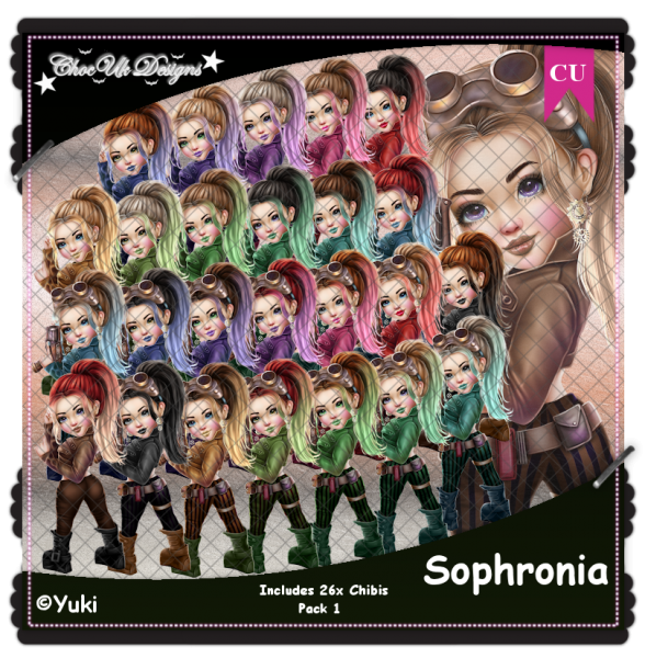 Sophronia CU/PU Pack 1 - Click Image to Close