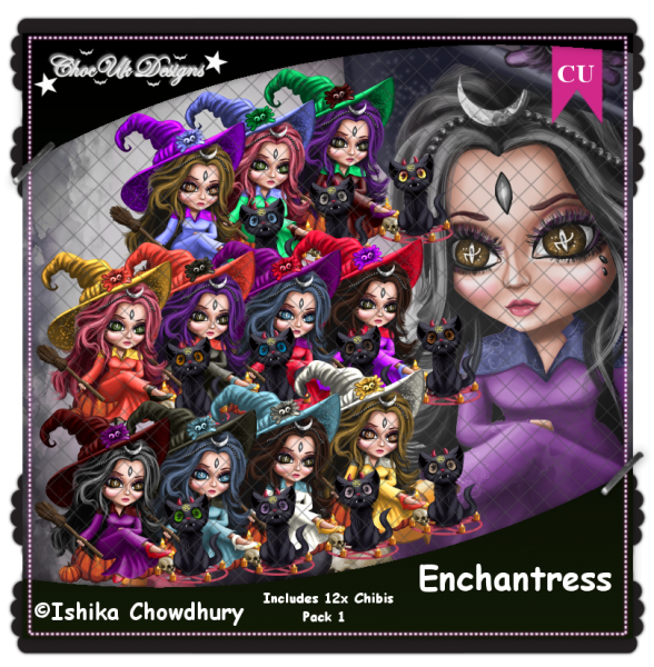 Enchantress CU/PU Pack 1 - Click Image to Close