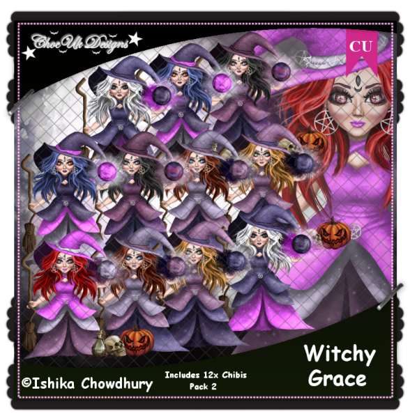 Witchy Grace CU/PU Pack 2 - Click Image to Close