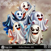 AI - Hello Ghosts - CU001 (CU4PU/PNG/PACK)