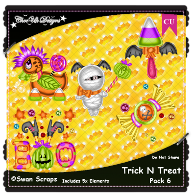 Trick N Treat CU/PU Pack 6