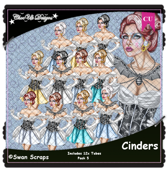 Cinders CU/PU Pack 5 - Click Image to Close