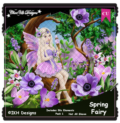 Spring Fairy Elements CU/PU Pack