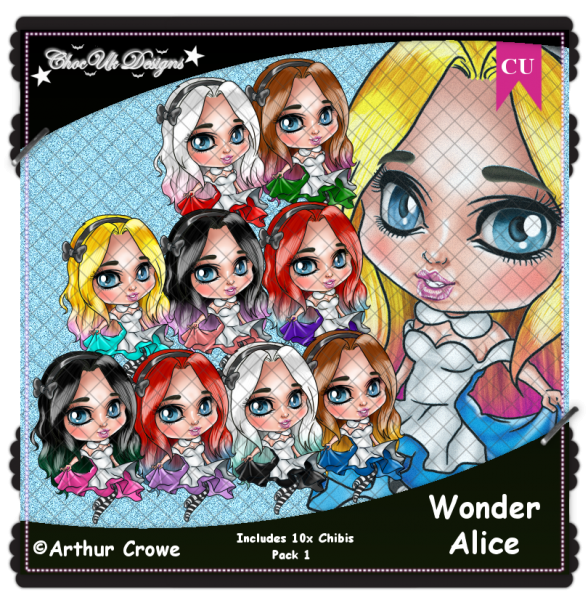 Wonder Alice CU/PU Pack 1 - Click Image to Close