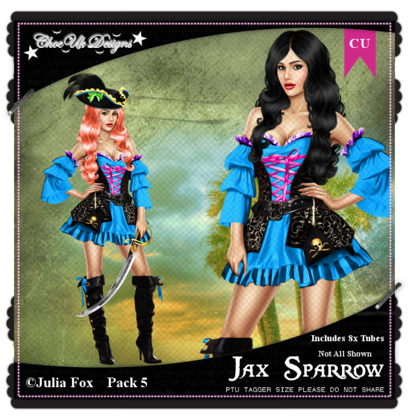 Jax Sparrow CU/PU Pack 5 - Click Image to Close