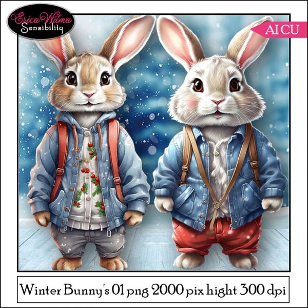 EW AI Winter Bunny's 01 2023 - Click Image to Close