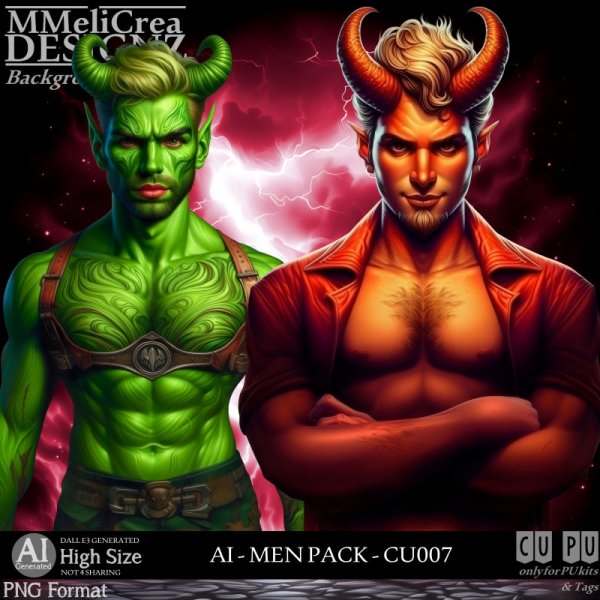AI - MEN PACK CU007 (CU4PU/PNG) - Click Image to Close