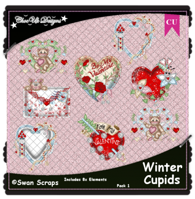 Winter Cupids Elements CU/PU Pack 1