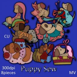 Puppy Sew element pack