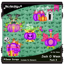 Jack O Ween CU/PU Pack 3 Jack O Ween CU/PU Pack 3