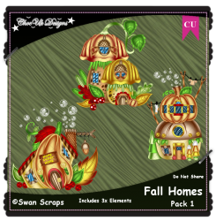 Fall Homes Elements CU/PU Pack 1