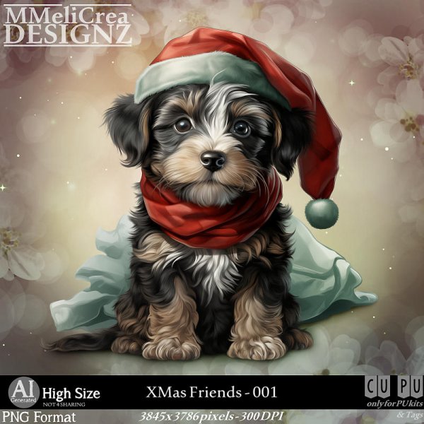 AI - XMas Friends - CU001 (CU4PU/PNG/PACK) - Click Image to Close
