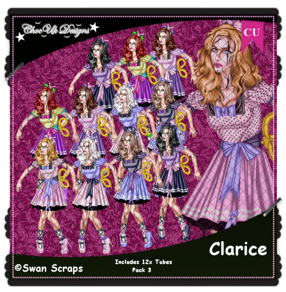 Clarice CU/PU Pack 3 - Click Image to Close