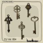 CU Vol. 854 Key by Lemur Designs