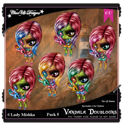 Vandala Doubloons CU/PU Pack 5