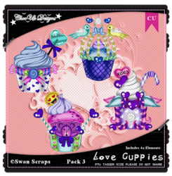 Love Cuppies CU/PU Pack 3 Love Cuppies CU/PU Pack 3