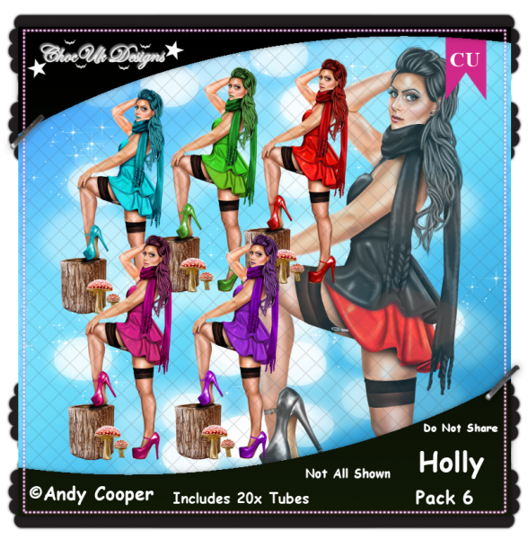 Holly CU/PU Pack 6 - Click Image to Close