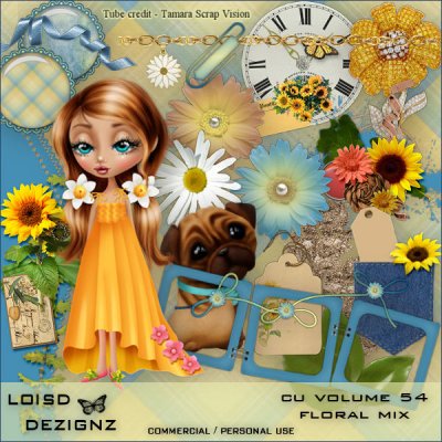 CU Volume 54 - Floral Mix - cu/pu