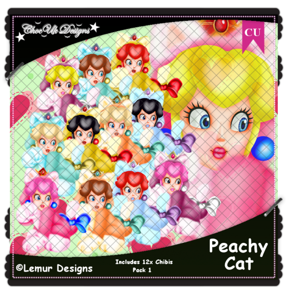 Peachy Cat CU/PU Pack 1 - Click Image to Close