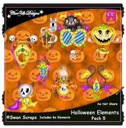 Halloween Elements CU/PU Pack 5