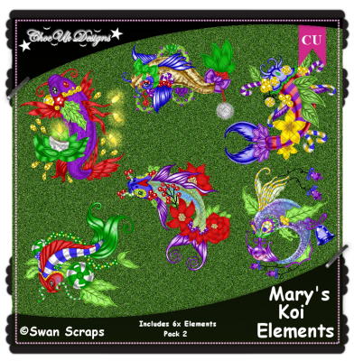 Marys Koi Elements CU/PU Pack 2