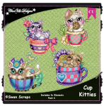 Cup Kitties Elements CU/PU Pack 6