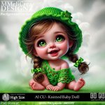 AI - CU Knitted Baby Doll (CU4PU/PNG)