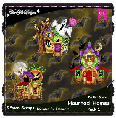 Haunted Homes Elements CU/PU Pack 1