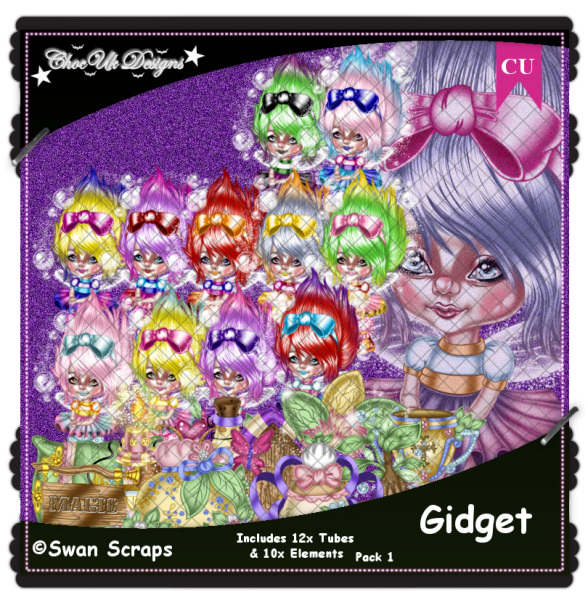 Gidget CU/PU Pack 1 - Click Image to Close