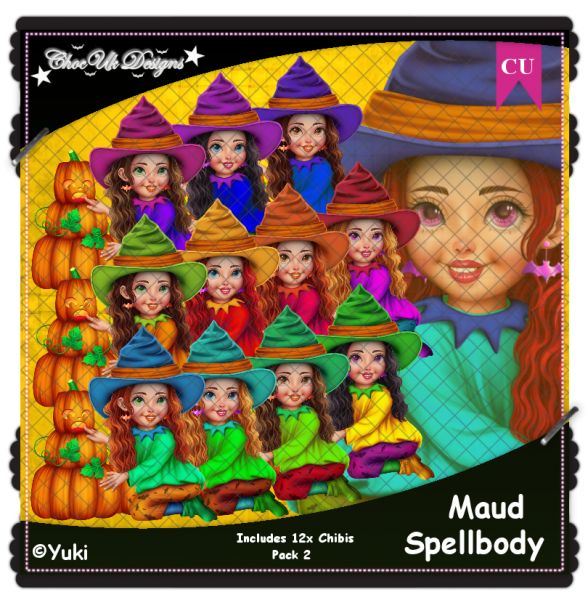 Maud Spellbody CU/PU Pack 2 - Click Image to Close