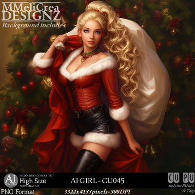AI - GIRL CU045 (CU4PU/PNG)