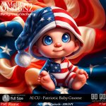 AI - CU Patriotic Baby Gnome (CU4PU/PNG)