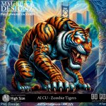 AI - CU Zombie Tigers (CU4PU / PNG)