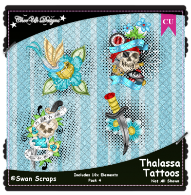 Thalassa Tattoos Elements CU/PU Pack 4