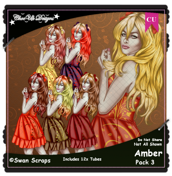 Amber CU/PU Pack 3 - Click Image to Close