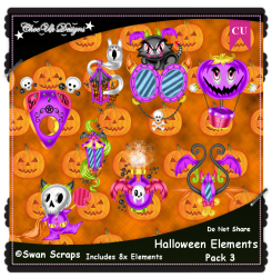 Halloween Elements CU/PU Pack 3