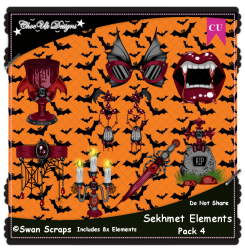 Sekhmet Elements CU/PU Pack 4