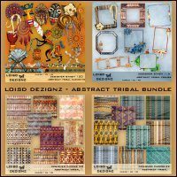 Abstract Tribal Bundle - cu4cu/cu/pu