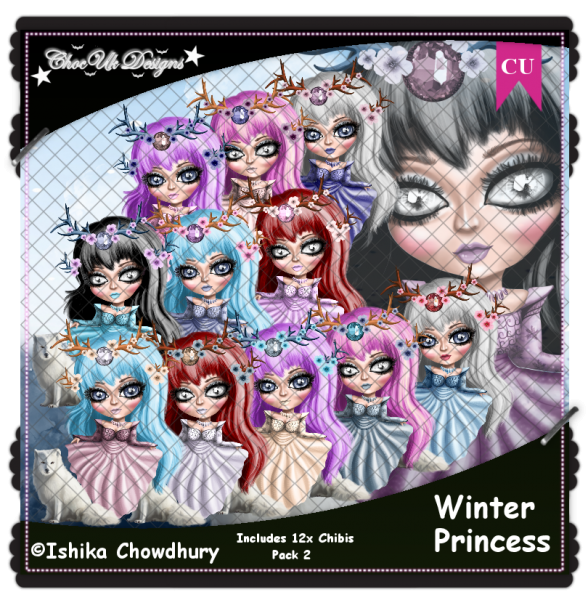 Winter Princess CU/PU Pack 2 - Click Image to Close