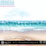 AI - CU Mermaid Beach Baby Doll (CU4PU/PNG)