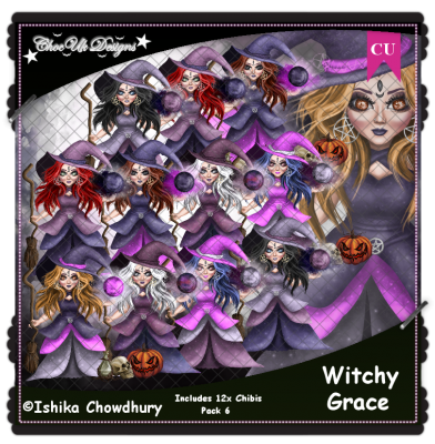 Witchy Grace CU/PU Pack 6