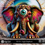 AI - CU Ugly Elephant (CU4PU/PNG)