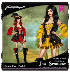 Jax Sparrow CU/PU Pack 1