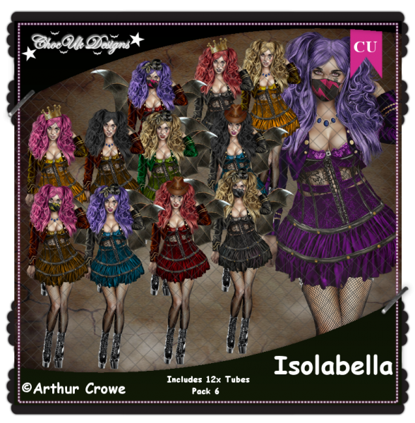 Isolabella CU/PU Pack 6 - Click Image to Close