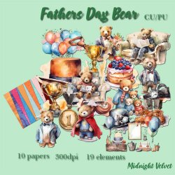 Fathers Day Bear FS Kit