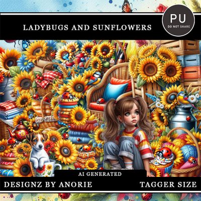 Ladybugs and Sunflowers