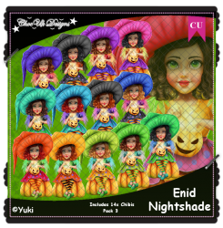 Enid Nightshade CU/PU Pack 3 Enid Nightshade CU/PU Pack 3