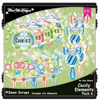 Cecily Elements CU/PU Pack 6