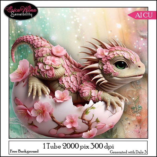 EW AI Flower Dragon 01 2024 - Click Image to Close